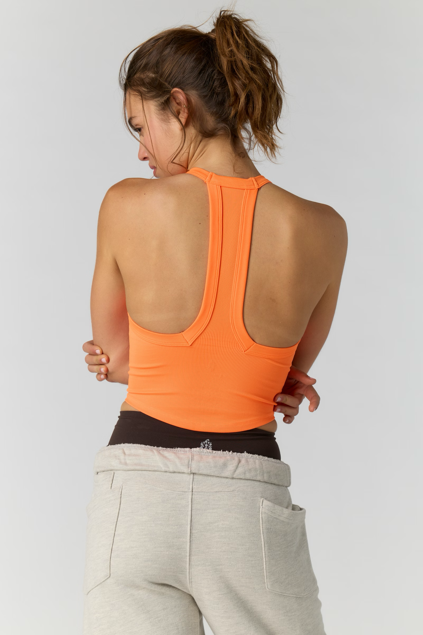 FP Movement ALL CLEAR V NECK CAMI / BURNIN UP