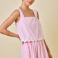 Dasha Pink Ric Rac Top