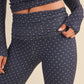 Navy Polka Dot Pants