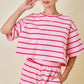 Diana Pink and White Set Top