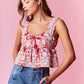 Renee printed cami