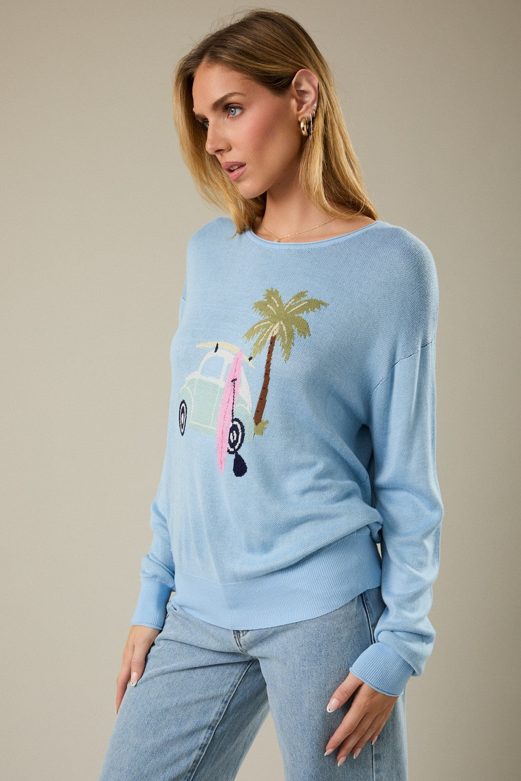 Surf Car Sweater