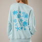 Lydia Blue Coastal Top
