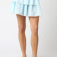 Elisa Tiered Ruffle Mini Skirt