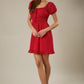 Sierra Red Dot Dress