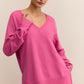 Weekender V Neck Pink