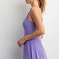 Tennis Romper Dress Lavender