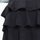 Micro-perforated Ruffle Back Active Skort