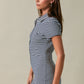 Liberty Navy Striped Romper