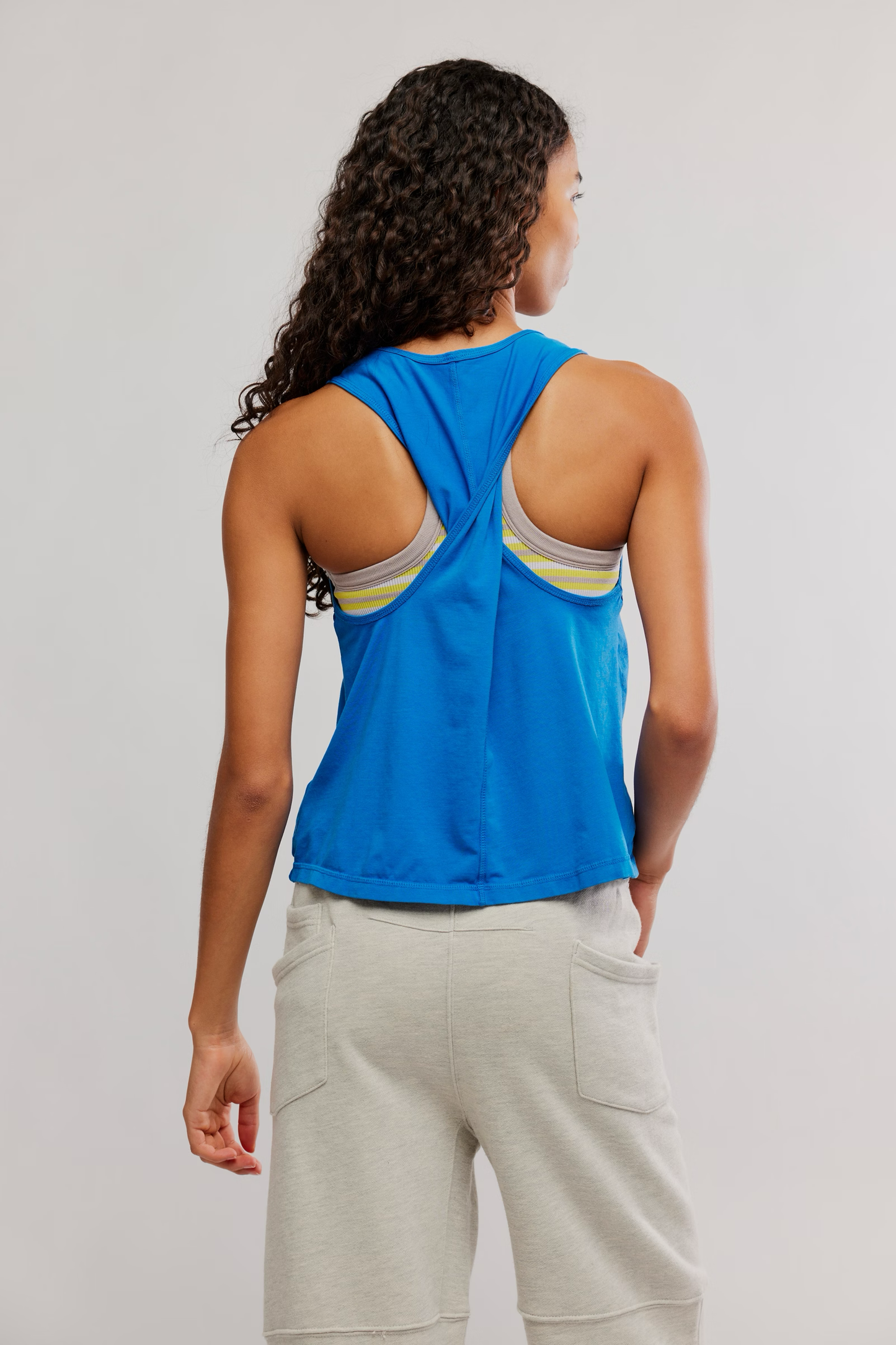 HOT SHOT TWIST TANK / LIGHT COBALT