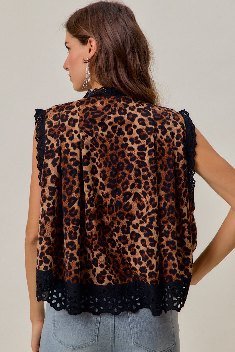 Sindy Leopard Top