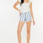 Kancan High Rise Stripe Shorts
