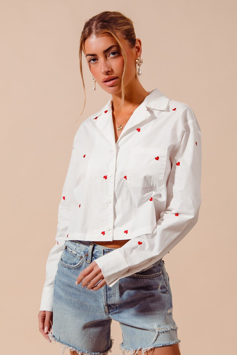 Sally Heart Top