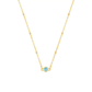 Birthstone Necklace gold