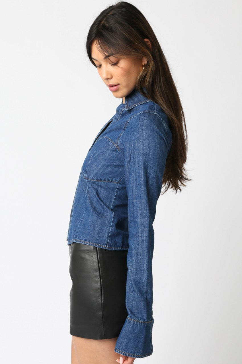 Ellen Denim Shirt