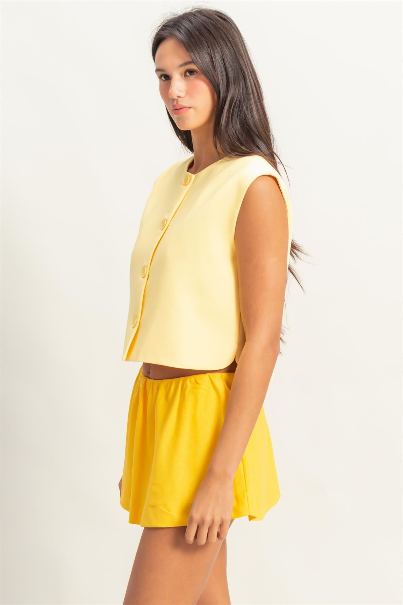 Harper yellow top