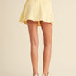 Kim A-Line Yellow Skort