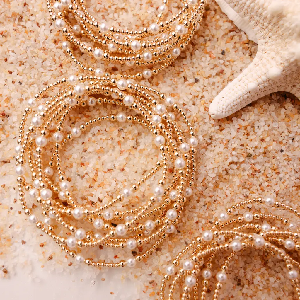 Dainty Sutton Pearl Bracelet Standard 6.75 Inch
