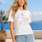 Ete Club Playful Dog Graphic Short Sleeve Tee