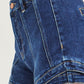 Risen High Rise Layered Hem Shorts
