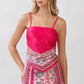 Terry Fuchsia Top