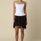 Ciara Satin Lace Skirt