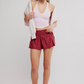 FP Movement GET YOUR FLIRT ON SHORT / BRICK