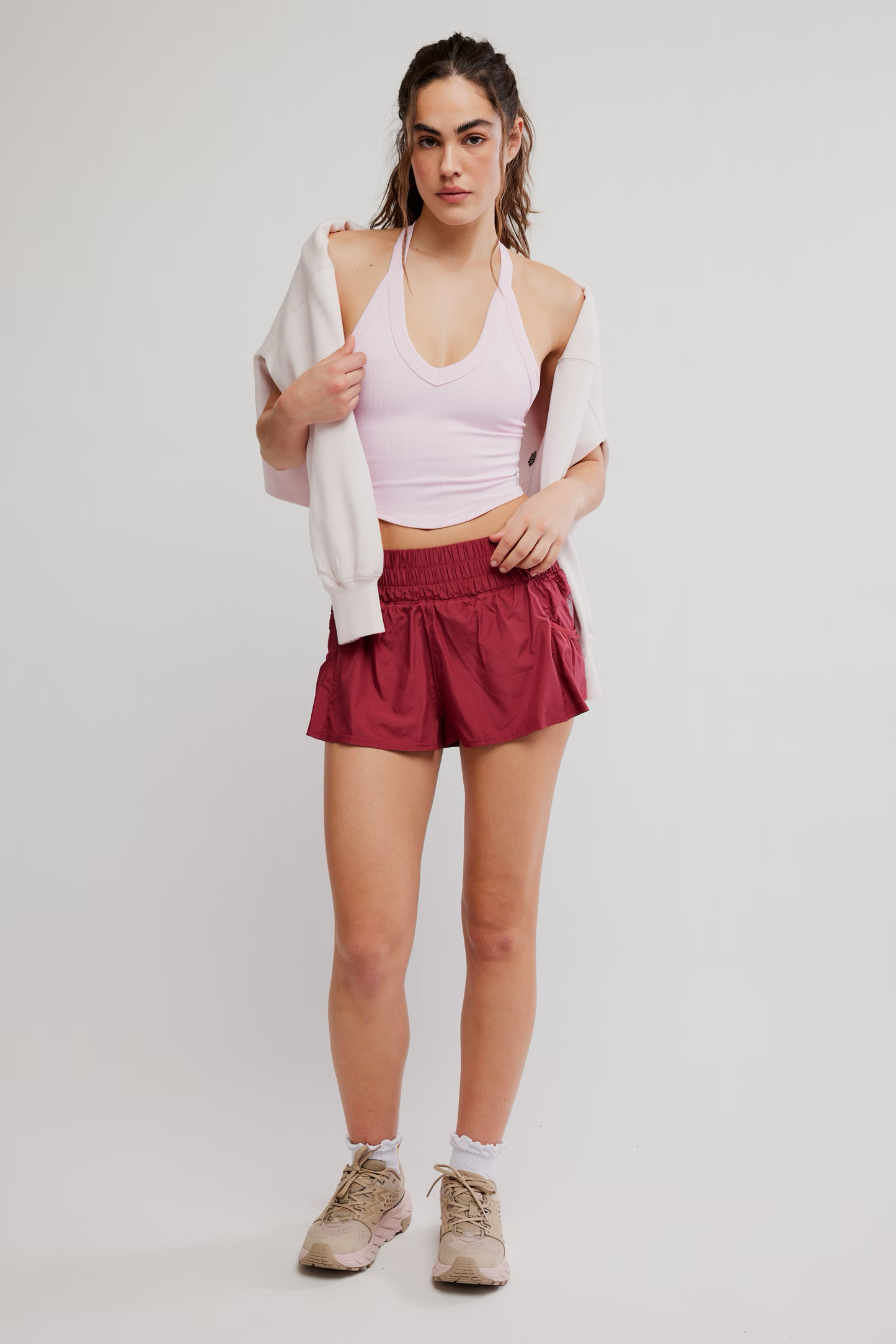 FP Movement GET YOUR FLIRT ON SHORT / BRICK