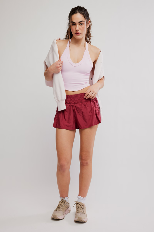 FP Movement GET YOUR FLIRT ON SHORT / BRICK