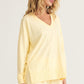Weekender v Neck Mellow Yellow