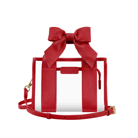 Case-Mate Jelly Stadium Bag - Varsity Red  Bow