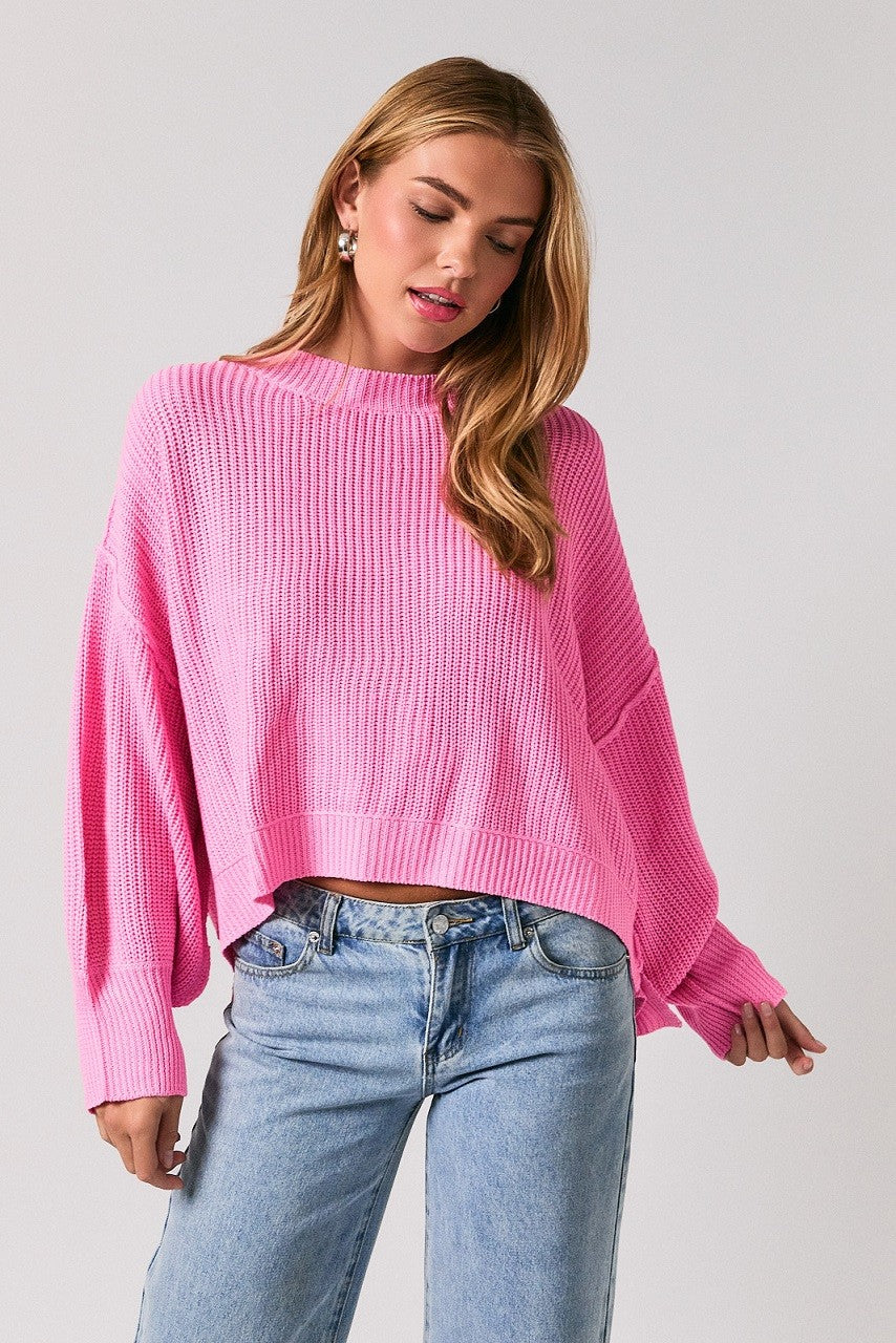 Laura Pullover Sweater Pink