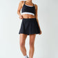 Venice Wrap Skort Black