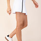 Butter Piping Skort White