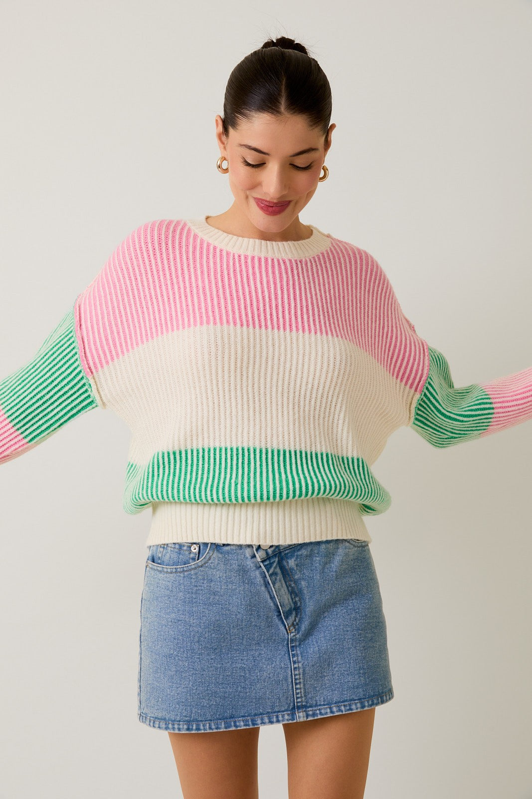 Sam Colorblock Sweater