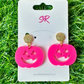 Hot Pink Jack-O-Lantern Dangle