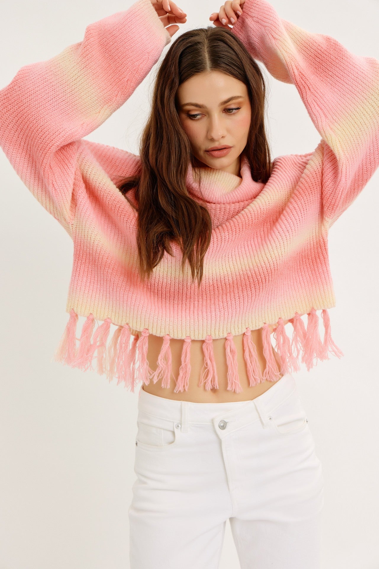 Iris Peach Sweater
