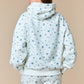 Polly Blue Floral Hoodie