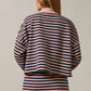 Lydia Blush Striped Set Top
