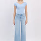 Vervet High Rise Wide Leg Jeans