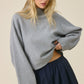 Mimi Heather Grey Sweater