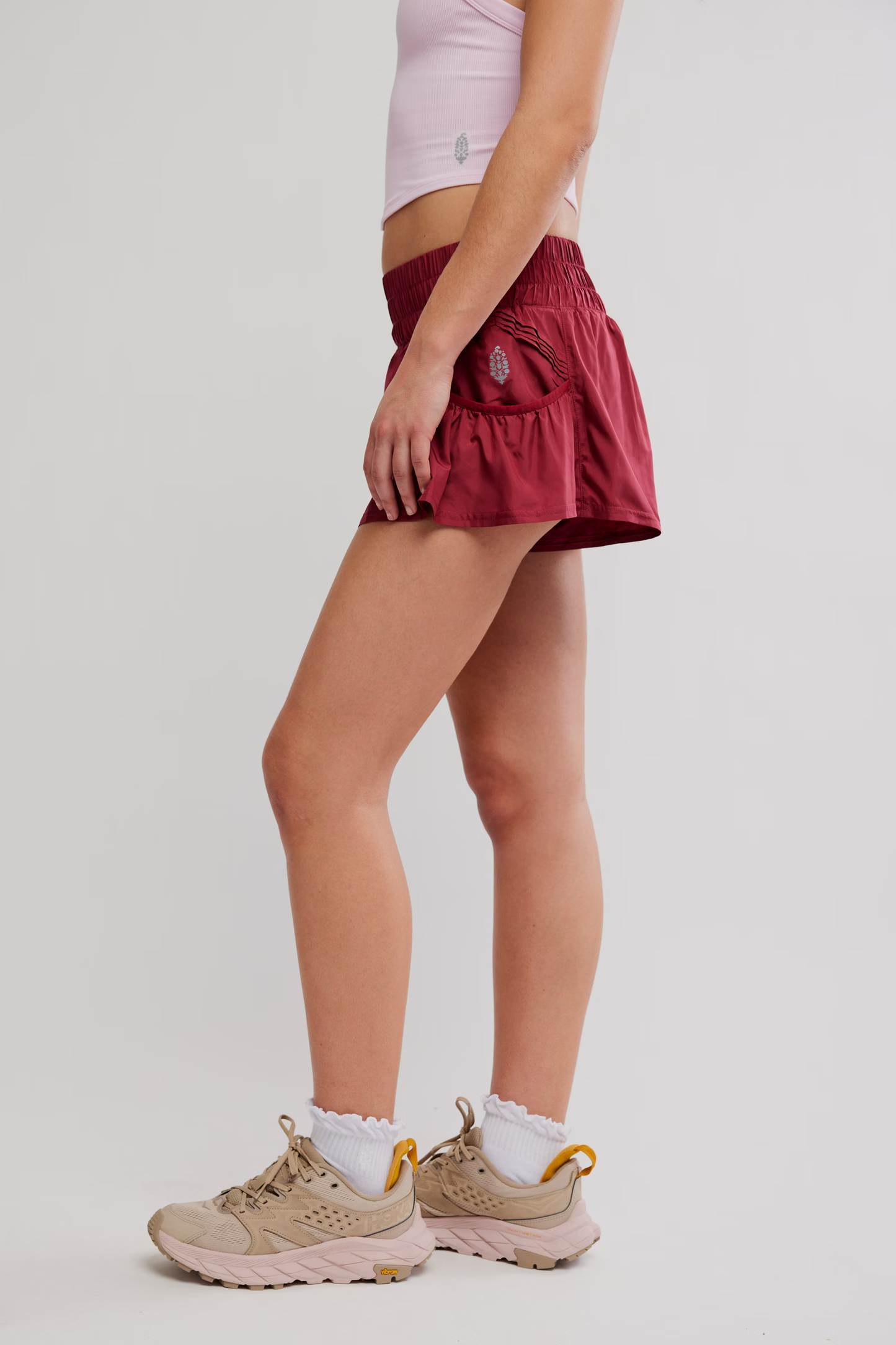 FP Movement GET YOUR FLIRT ON SHORT / BRICK