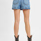Risen medium wash skort