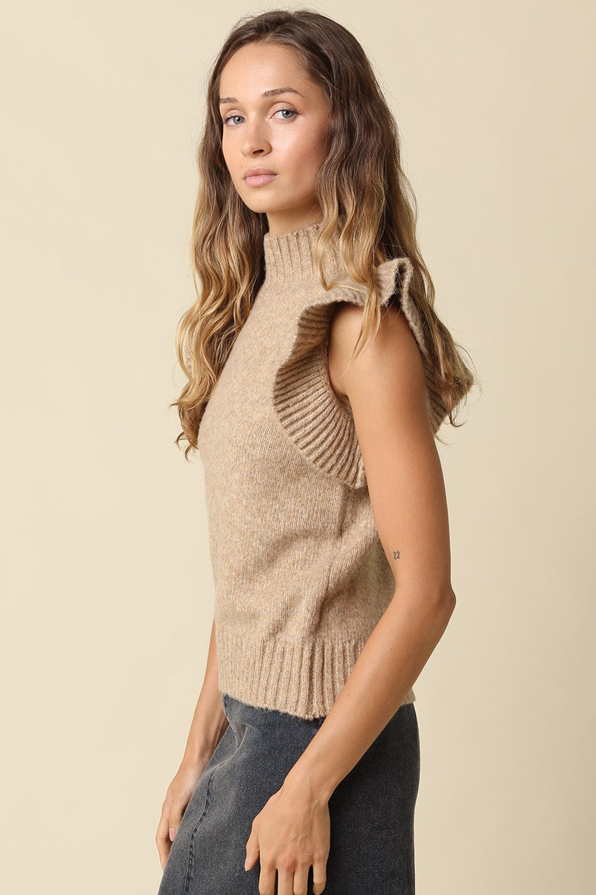 Cielo Ruffle Trim Sweater