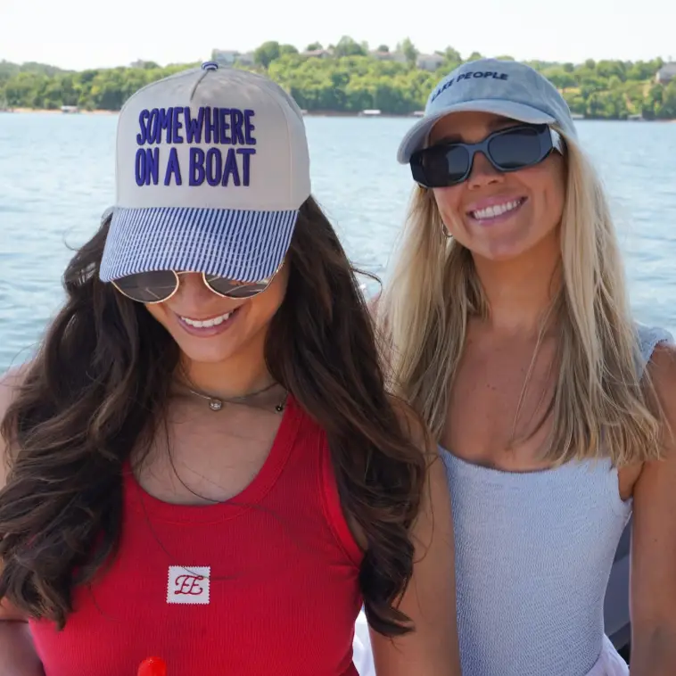 Somewhere On A Boat Hat