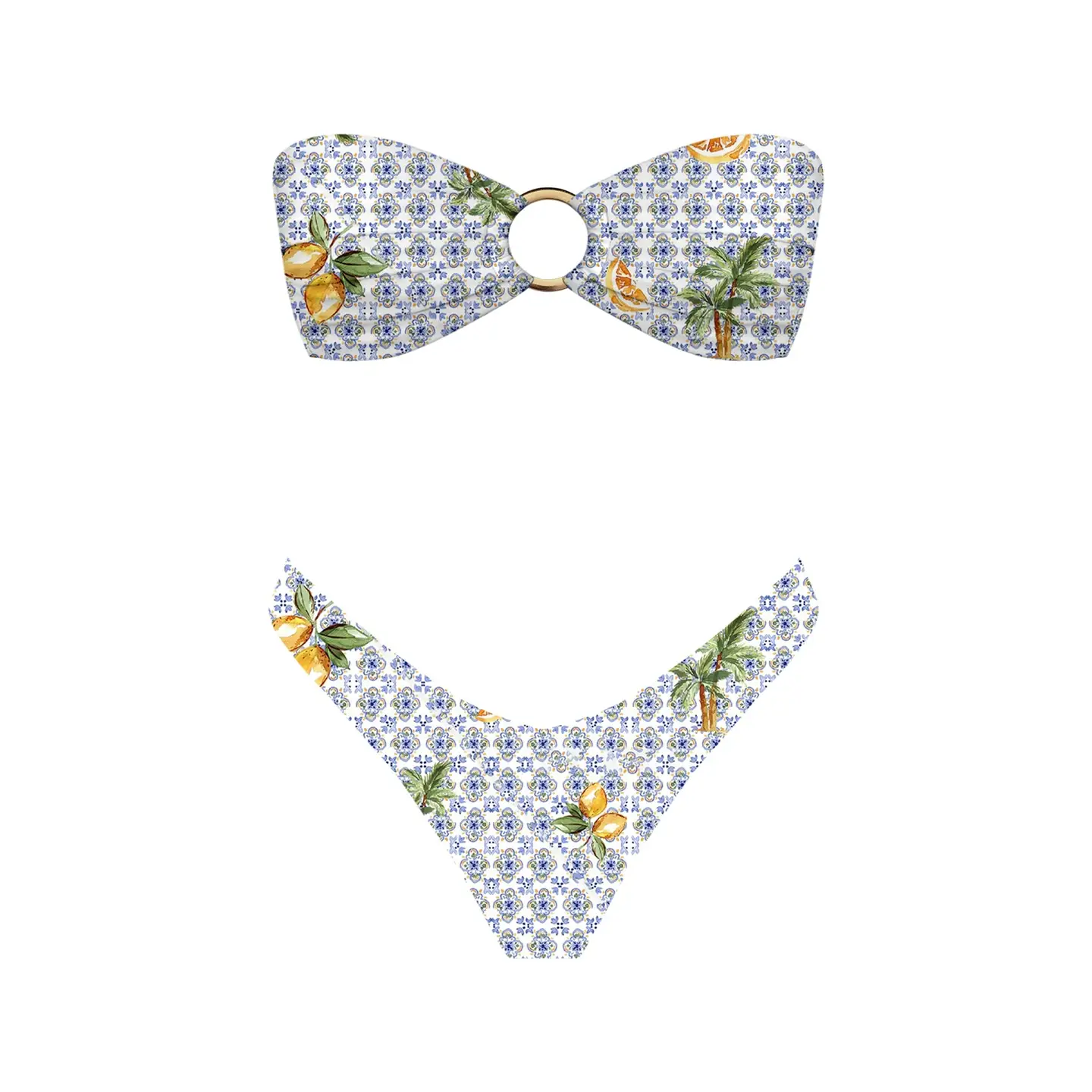 Summertime Bikini Lemon Bottoms