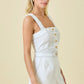 Daniela White Romper