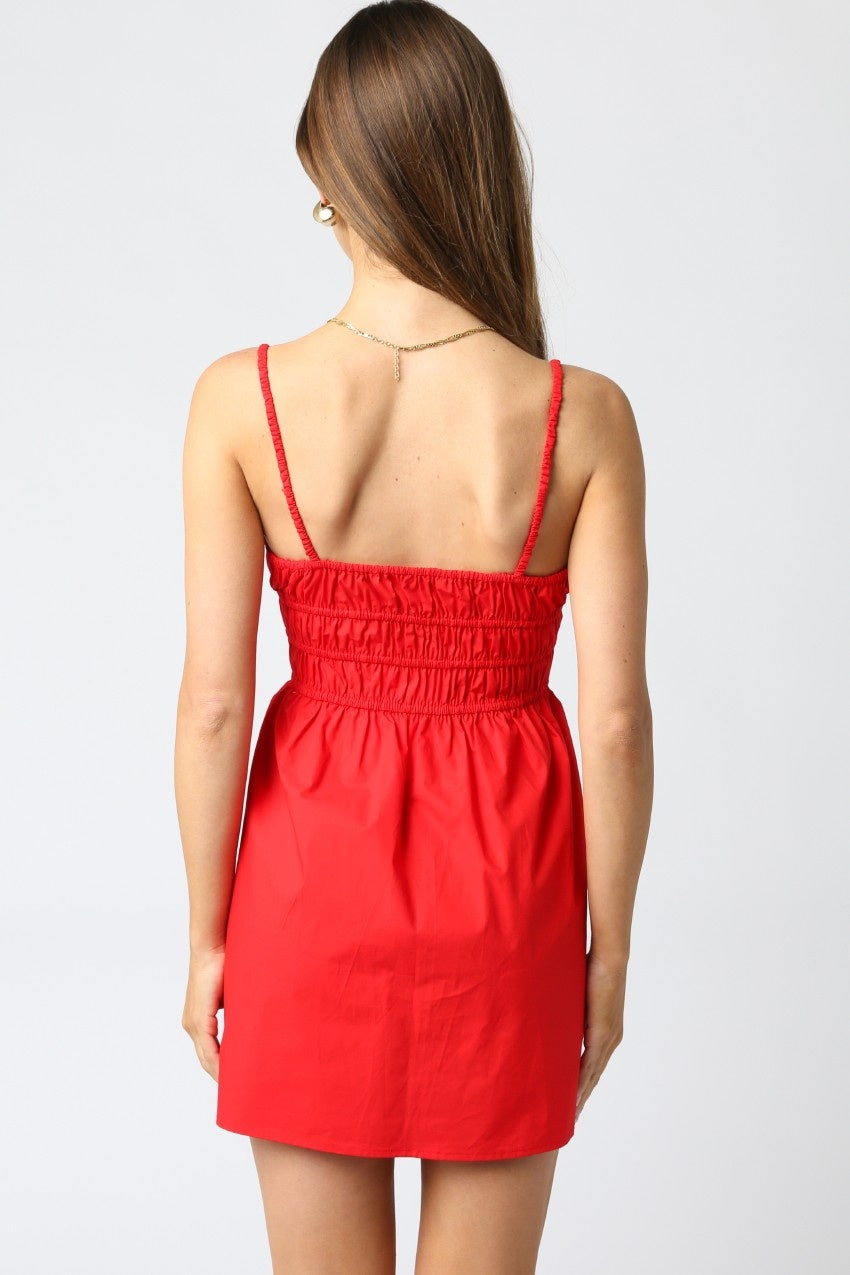 Octavia red dress