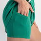 Butter Piping Skort Green