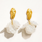 Sicilia 18K Gold Boho Floral Dangle Earring